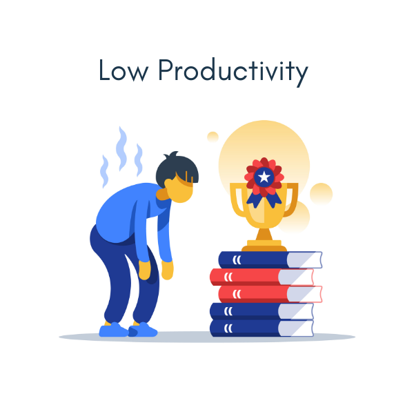 Low productivity