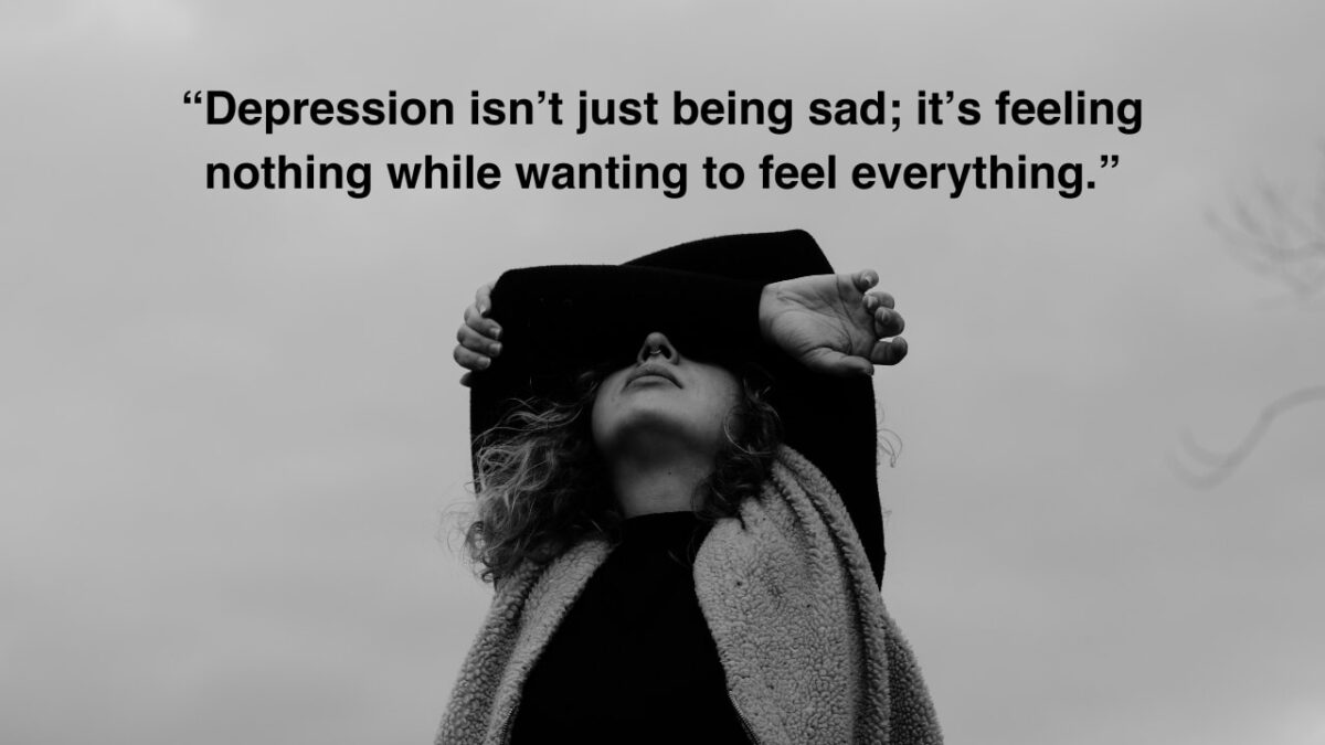 60 Best Depressed Lonely Quotes With Images - Feel Not Alone, image size:1200x675