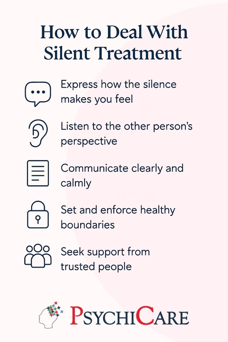 How To Deal With Silent Treatment
