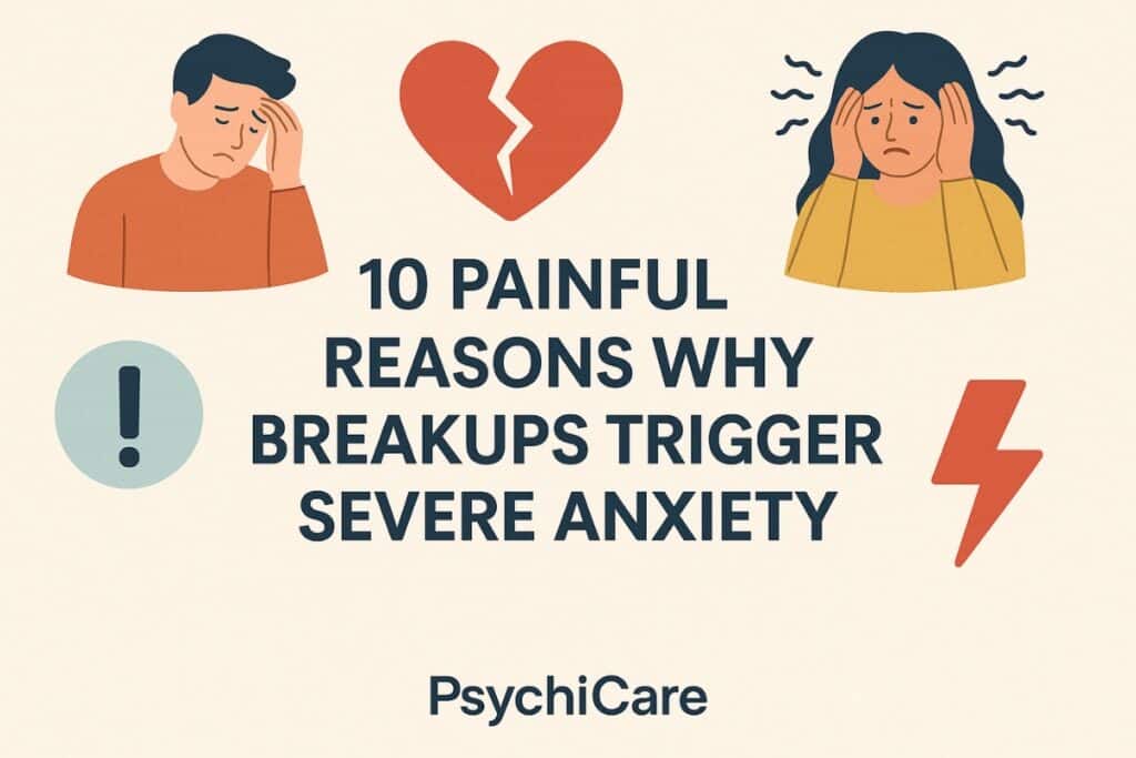 Why Breakups Trigger Anxiety How To Fix It Psychicare