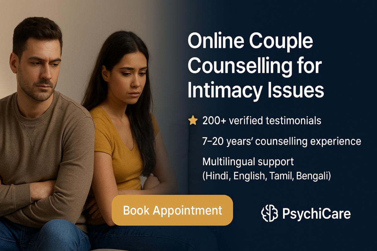 90-Minute Online Couple Counselling for Intimacy Issues