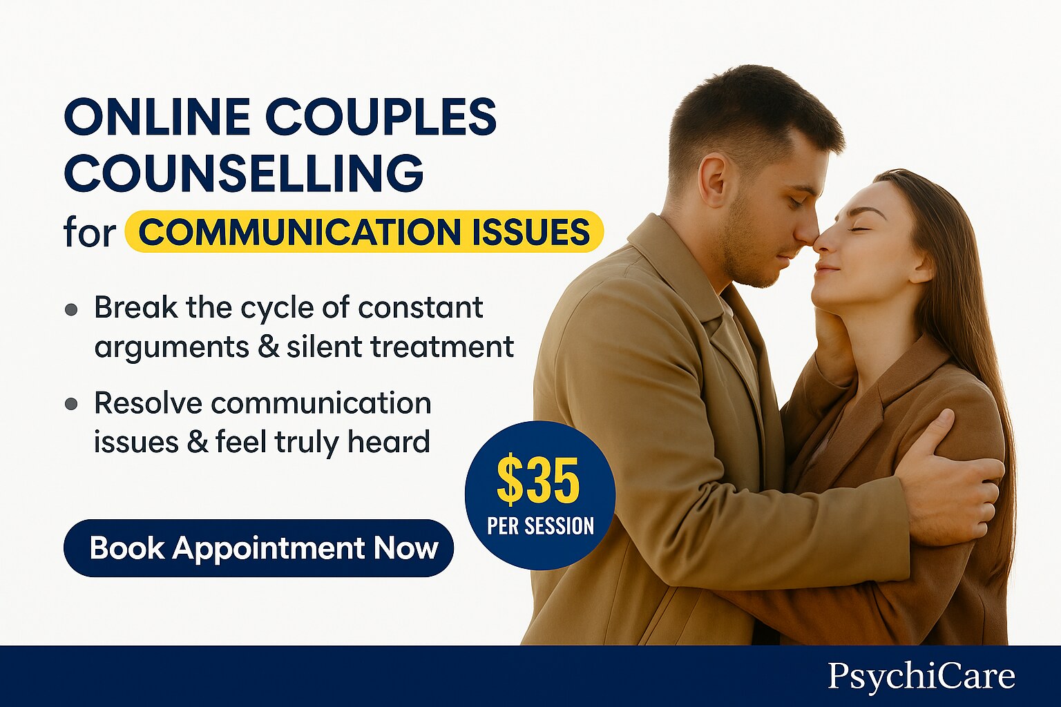 Online Couples Therapy for Communication Issues