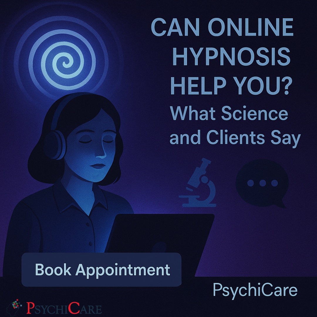 Online Hypnotherapy Effectiveness PsychiCare