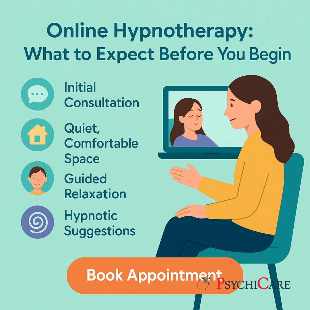Online Hypnotherapy Session – What to Expect PsychiCare