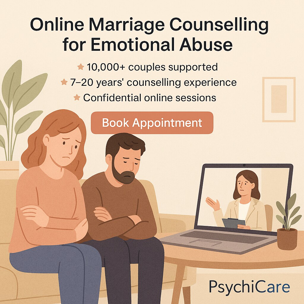 PsychiCare Online Emotional Abuse Counselling Platform