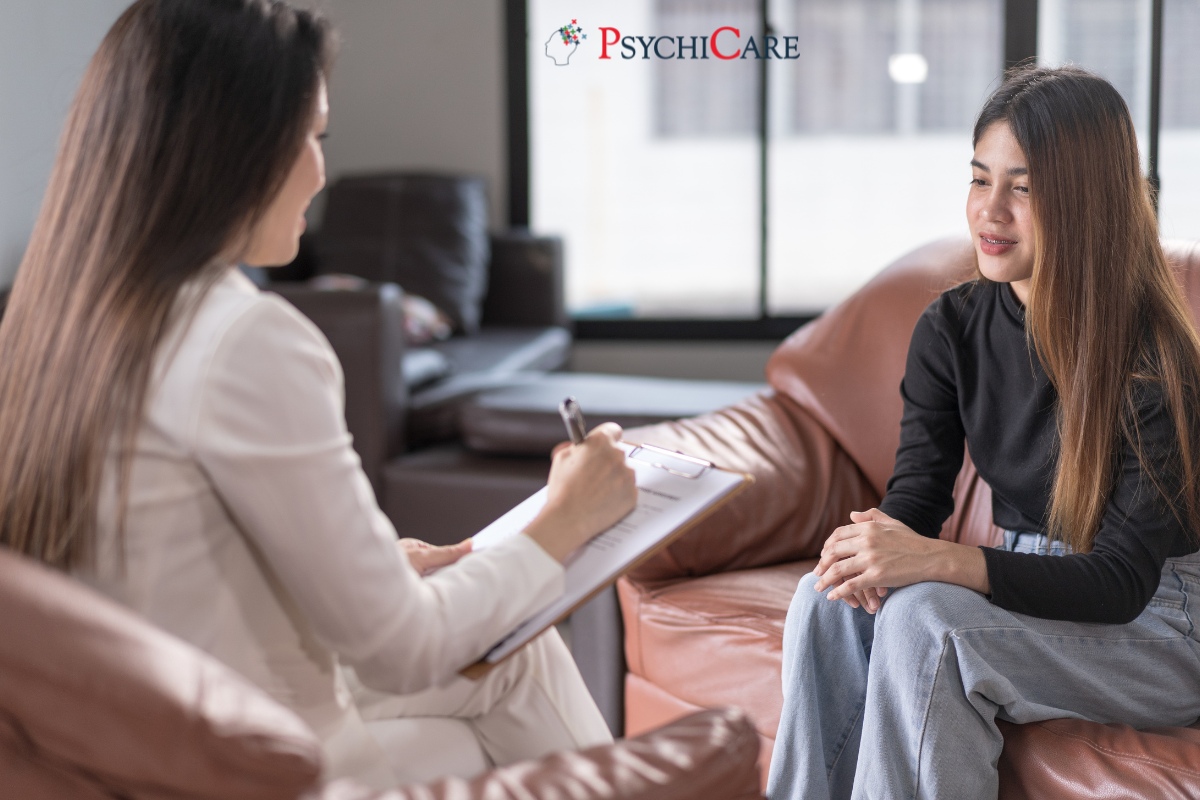 Workplace counselling session at PsychiCare