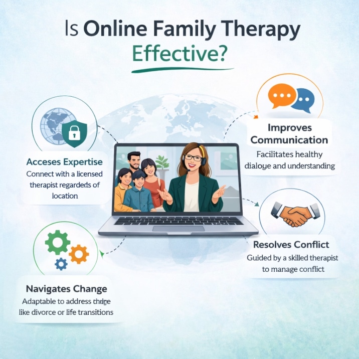 Is Online Family Therapy Effective