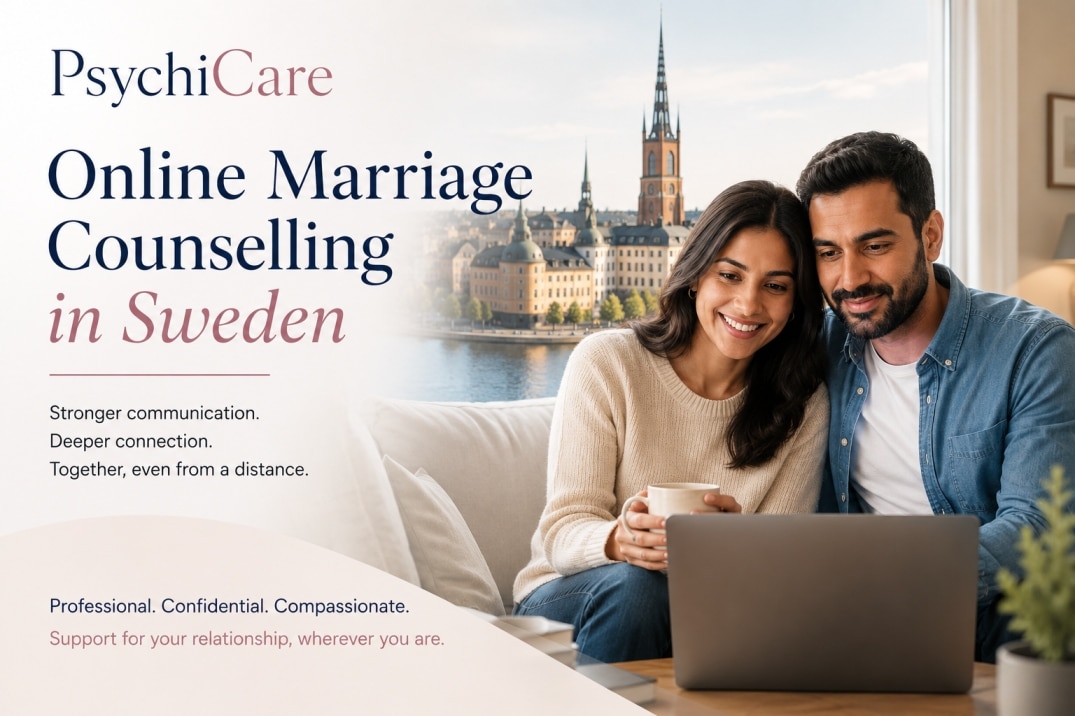 Online Marriage Counselling in Sweden for Couples & Expats