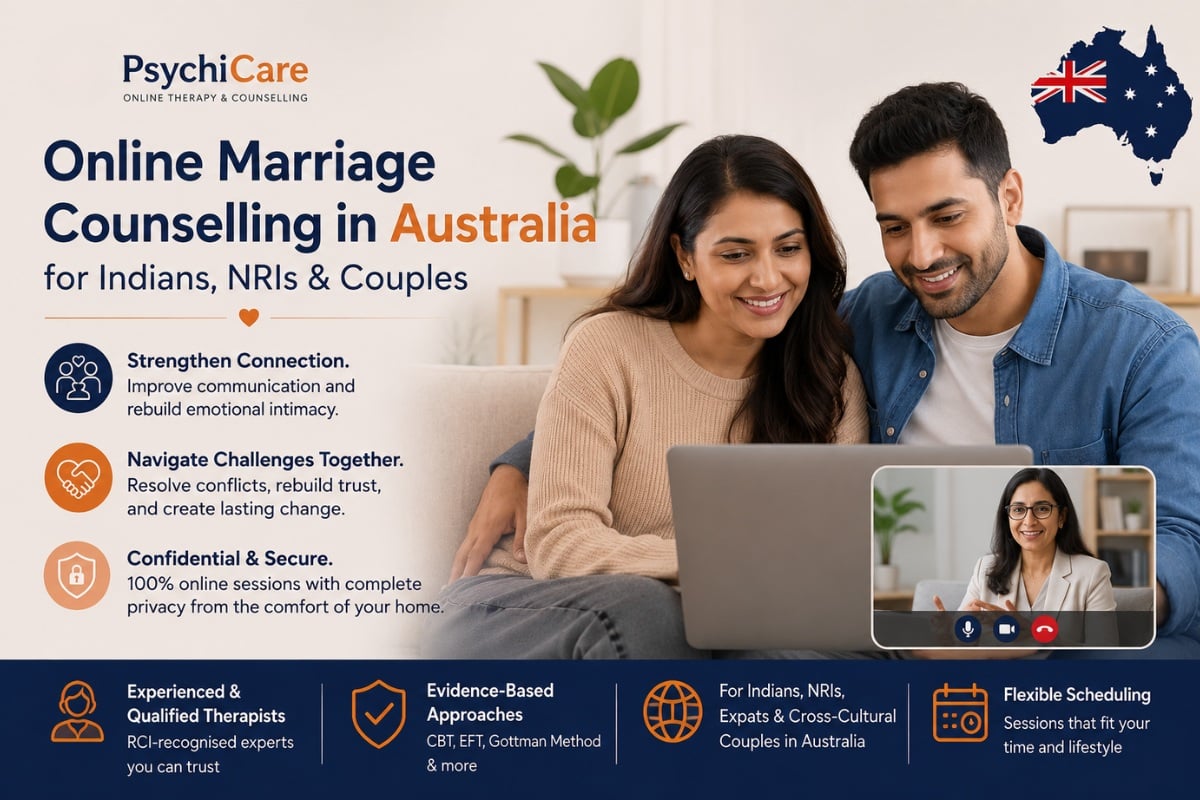 Online Marriage Counselling in Australia for Indians, NRIs and Couples
