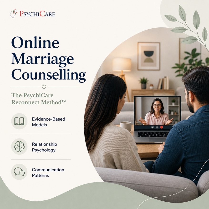 PsychiCare Reconnect Method - Online Marriage Counselling Approach